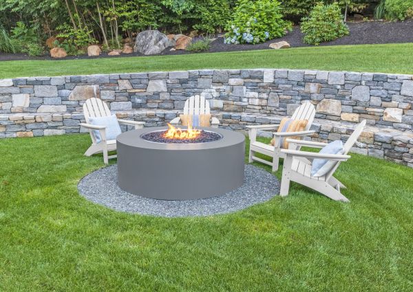 Stone Wall Installation in Arlington