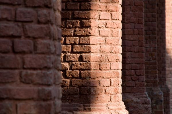 Brick Pillars Installation in Arlington
